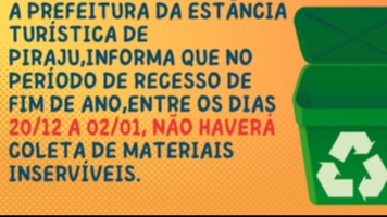 Pontos Facultativos na Prefeitura de Piraju